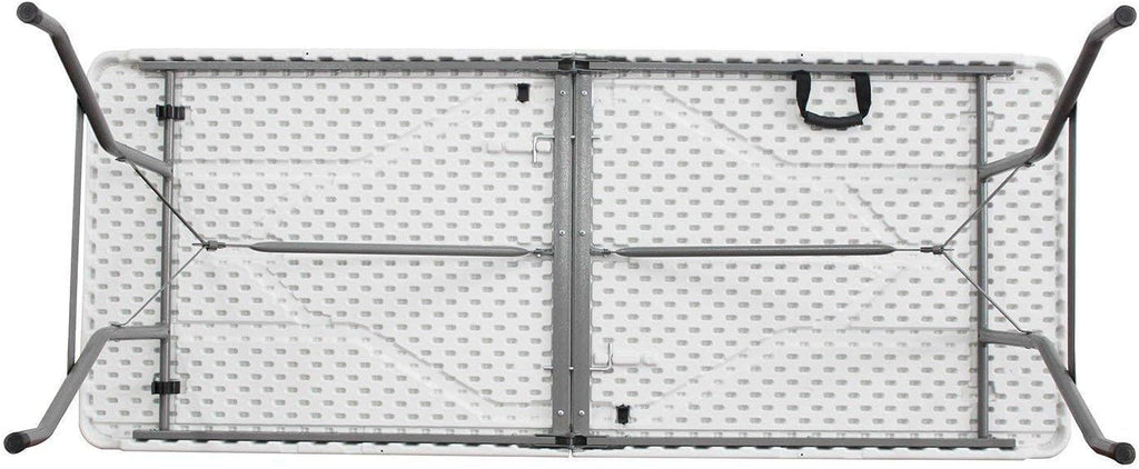 Tavolo da Giardino Pieghevole da Pranzo Resistente Salvaspazio Esterno Terrazzo 180x70x74cm